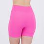 Imagem de Shorts Selene Canelado Sem Costura Feminino Pink