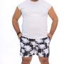 Imagem de Shorts Tactel Com Bolso Interno Mauricinho Praia Piscina Plus Size (G1, G2 e G3)  