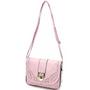 Imagem de Shoulder Bag Bolsa Feminina Rosa Bebe Yy13