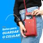 Imagem de Shoulder Bag Mini Bolsa Lateral Transversal Feminina Slim