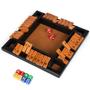 Imagem de Shut The Box Dice Game Agirlgle de madeira para 1-4 jogadores com 12 dados