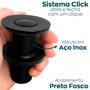 Sifão Preto Flexível De Pia Banheiro E Válvula Inox 7/8 Preta Escoamento 30mm Sifao De Plástico Sanfonado Kit - Dona D Cor Imagem de Sifão Preto Flexível De Pia Banheiro E Válvula Inox 7/8 Preta Escoamento 30mm Sifao De Plástico Sanfonado Kit