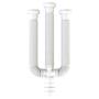 Imagem de Sifao Pvc Flexivel Valeplast Branco Triplo Com Anel  01.222