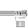 Imagem de Sifão Sanfonado Com Copo 49cm Cromado  Astra  Kit C/ 5 Un