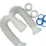 Imagem de Sifao Sanfonado Delflex Multiuso Duplo Arruela Pvc