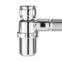Imagem de Sifão Sanfonado Extensível Astra SSUC2 com Copo 49cm Cromado Universal