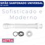 Imagem de Sifão Sanfonado Universal Branco - Astra