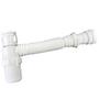 Imagem de Sifao Universal Com Copo Extensível Branco Astra 