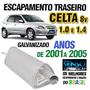 Imagem de Silencioso Traseiro Chevrolet Celta Hatch 1.0/1.4 8v 2001-2005