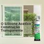 Imagem de Silicone Acético Transparente 50g Kit C/6 Unidades