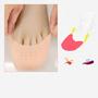 Imagem de Silicone Gel Toe Antepé Pad Sapatos Insert Ballet Dança Protetor