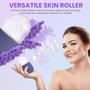 Imagem de Silicone Ice Roller VELORA para rosto e olhos - roxo