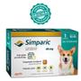 Imagem de Simparic 01 Comprimido Antipulgas e Carrapatos Cães de 10,1 a 20Kg ORIGINAL