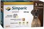 Imagem de Simparic 120 mg Antipulgas e Carrapatos para cães 40,1 a 60kg - 3 Compr - Zoetis