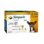 Imagem de Simparic 5Mg 1,3 A 2,5Kg 3 Comprimidos