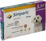 Imagem de Simparic Antipulgas E Carrapatos Cães 2,6 A 5kg c/3 Comprimidos