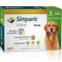Imagem de Simparic antipulgas para Cães de 20,1 a 40Kg - 80mg - cx com 3 compr - Zoetis