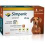 Imagem de Simparic Antipulgas para Cães de 5,1 a 10Kg - 20mg - Cx com 3 compr