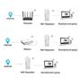 Imagem de Sinal sem Interrupções com Repetidor Wifi 2800m e 4 Antenas