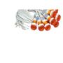 Imagem de Sinaleiro Jng Com Rabicho Plr108 127V Amarelo 52152 - Kit C/10