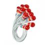 Imagem de Sinaleiro Jng Com Rabicho Plr108 127V Vermelho 52153 - Kit C/10