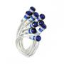 Imagem de Sinaleiro Jng Com Rabicho Plr108 220V Azul 52160 - Kit C/10