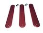 Imagem de Sinalização Tatil Direcional Vermelho Pvc Com Parafuso Ml