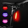 Imagem de Sinalizador farol traseira para bike bicicleta com luz LED pisca alerta recarregável DY8192