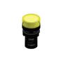 Imagem de Sinalizador Indicador Amarelo Para Painel Led 22mm