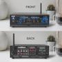 Imagem de Sistema Amplificador Pyle Home PTA4 2x120W com Bluetooth