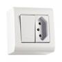 Imagem de Sistema Box Tramontina Lizflex 1 Simples+Tomada 2P+T. 10A - 57304/013