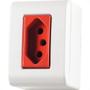 Imagem de Sistema Box Tramontina Lizflex 1 Tomada 2P+T. 20A Vermelha - 57304/019