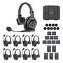 Imagem de Sistema De Intercomunicação Sem Fio Synco X-talk X9 Com 9 Fones De Ouvido 2,4 Ghz