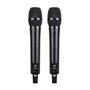 Imagem de Sistema De Microfone Sem Fio Dylan QS-5 UHF Com 200 Canais Com 2 Bastões
