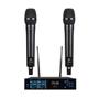 Imagem de Sistema De Microfone Sem Fio Dylan QS-5 UHF Com 200 Canais Com 2 Bastões