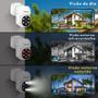 Imagem de Sistema de Monitoramento XVR de 4 Canais com 4 Câmeras Wi-Fi IP Sem Fio Movimento PTZ Full HD e Visão Noturna Colorida