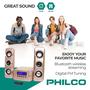 Imagem de Sistema de Prateleira Estéreo Philco Compact CD com Bluetooth - Rose Gold