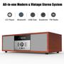 Imagem de Sistema de Som Bluetooth WISCENT - Design Vintage Nostalgico