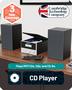 Imagem de Sistema Estéreo Bluetooth 5.2 com Leitor de CD Oakcastle HIFI150 - 20W