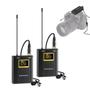 Imagem de Sistema Microfone Lapela Duplo Sem Fio Soleste Wm-02 Uhf