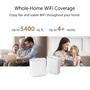 Imagem de Sistema WiFi Mesh ASUS ZenWiFi XD6 branco, pacote com 2 unidades de 5400 Mbps