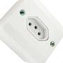 Imagem de Sistema X Radial Branco 1Tomada 20A C/Caixa 1902114