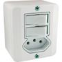 Imagem de Sistema X Radial Branco 2S+1T 10A C/Caixa 1902117