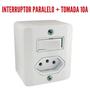 Imagem de Sistema X Tomada e Interruptores 10A/20A Sobrepor Externa Radial