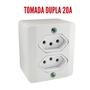 Imagem de Sistema X Tomada e Interruptores 10A/20A Sobrepor Externa Radial
