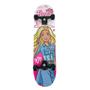 Imagem de Skate Barbie com Acessorios de Seguranca P.a.c.e FUN F0010-5