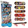 Imagem de Skate de Dedo Fingerboard Brinquedo Mini Kit 5 Presente