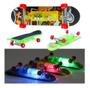 Imagem de Skate de Dedo Profissional com Led - Netdeck