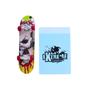 Imagem de Skate Dedo Finger Board Radical c/ Rampa Madeira Lixa Brinquedo Infantil Presente Manobras Variado Lembrancinha