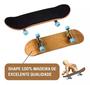 Imagem de Skate Dedo  Profissional De Madeira Com Rolamento Fingerboard - Smac
